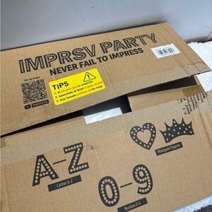 Marquee Letters and Numbers Set - Black